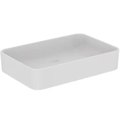 Ideal Standard Conca Schale Eckig 60 Cm, Ohne Hahnloch, Ohne Überlauf, Geschliffen