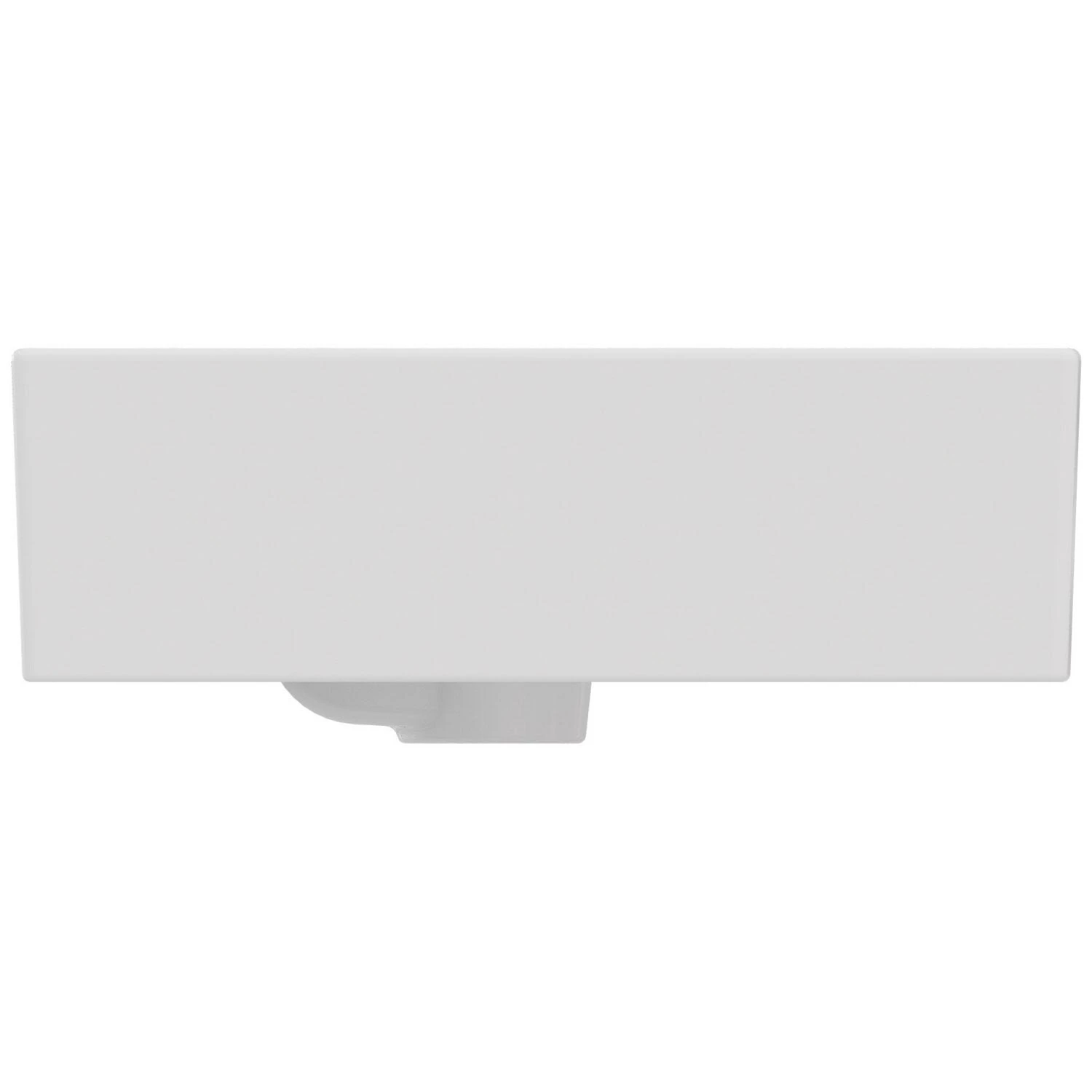 Ideal Standard Extra Aufsatzschale eckig 50 cm, mit Hahnloch, mit Überlauf, geschliffen Ideal Standard Extra Aufsatzschale Eckig 50 Cm, Mit Hahnloch, Mit Überlauf, Geschliffen -Ideal Standard ideal standard badkeramik extra aufsatzschale eckig 6913350