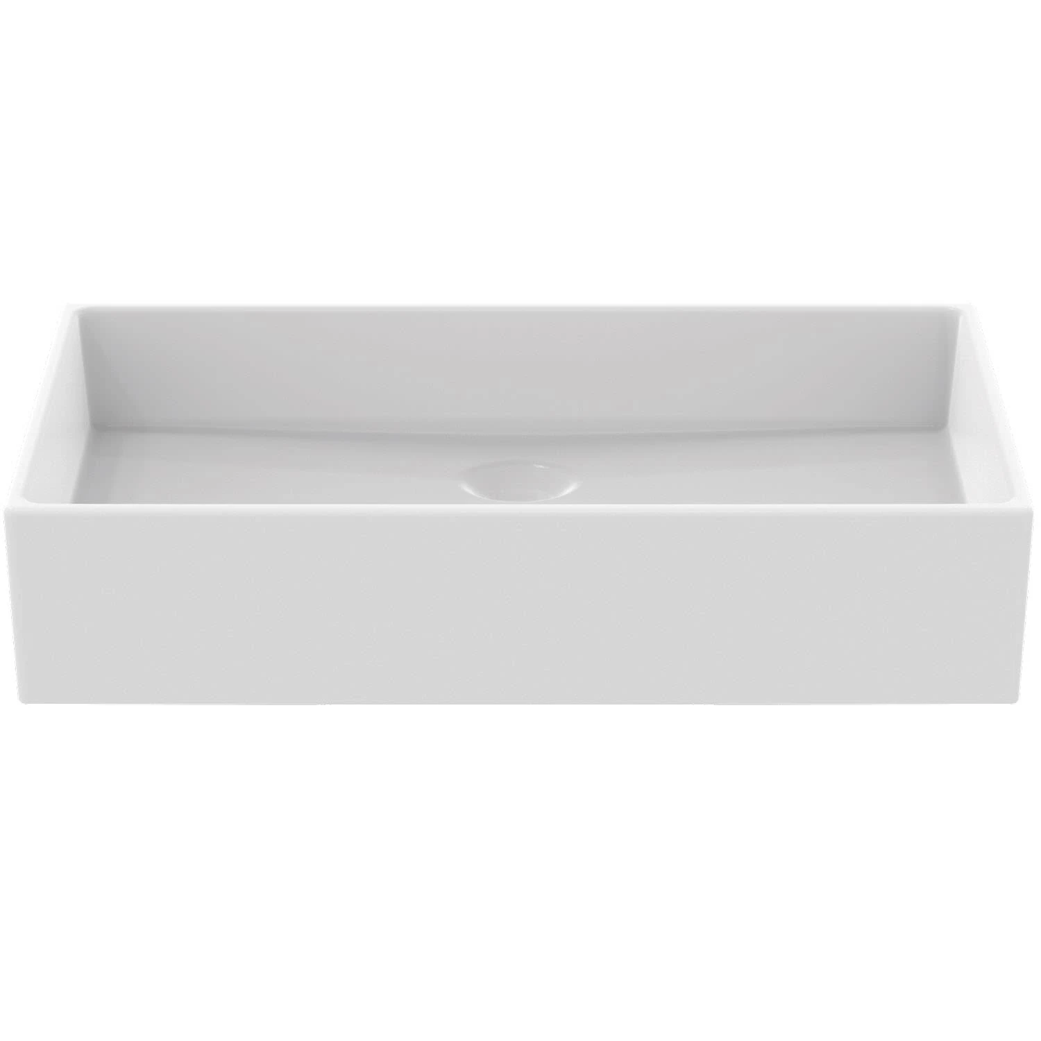 Ideal Standard Extra Aufsatzschale eckig 60 cm, ohne Hahnloch, ohne Überlauf, geschliffen Ideal Standard Extra Aufsatzschale Eckig 60 Cm, Ohne Hahnloch, Ohne Überlauf, Geschliffen -Ideal Standard ideal standard badkeramik extra aufsatzschale eckig 9577166