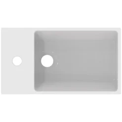 Ideal Standard Extra Handwaschbecken 45 Cm, Hahnbank Links, 1 Hahnloch, Mit Überlauf