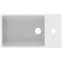 Ideal Standard Extra Handwaschbecken 45 Cm, Hahnbank Rechts, 1 Hahnloch, Mit Überlauf