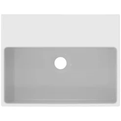 Ideal Standard Extra Handwaschbecken 45 Cm, Ohne Hahnloch, Mit Überlauf, Geschliffen