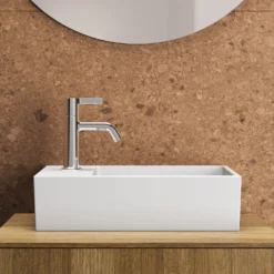 Ideal Standard Extra Handwaschbecken 45 Cm, Hahnbank Links, 1 Hahnloch, Mit Überlauf, Geschliffen -Ideal Standard ideal standard badkeramik extra handwaschbecken 45 6913695