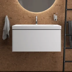 Ideal Standard Extra Möbelwaschtisch, 1 Hahnloch, 81 Cm -Ideal Standard ideal standard badkeramik extra moebelwaschtisch 1 6914145