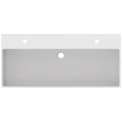 Ideal Standard Extra Waschtisch 100 Cm, 2 Hahnlöcher, Mit Überlauf, Geschliffen