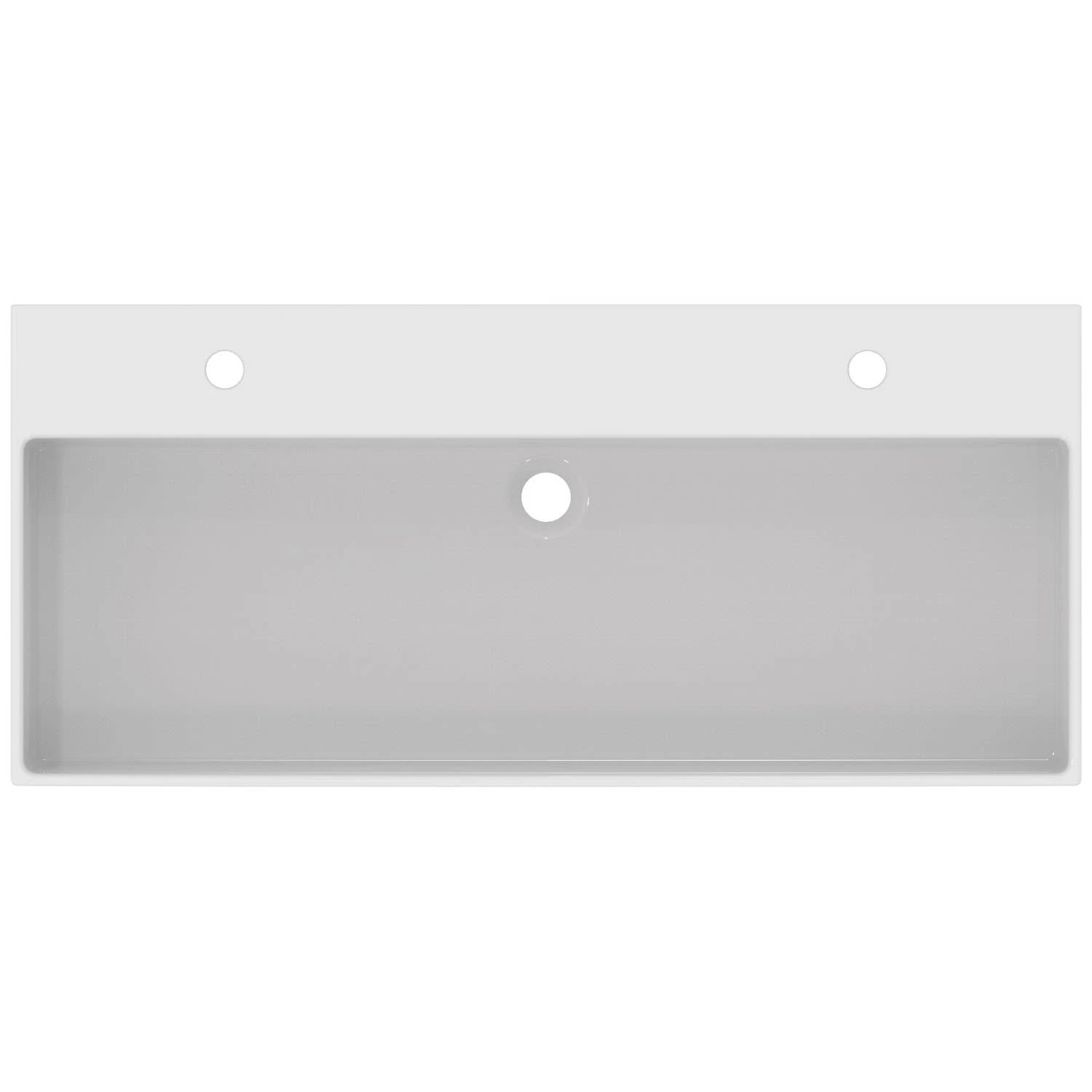 Ideal Standard Extra Waschtisch 100 cm, 2 Hahnlöcher, mit Überlauf, geschliffen Ideal Standard Extra Waschtisch 100 Cm, 2 Hahnlöcher, Mit Überlauf, Geschliffen -Ideal Standard ideal standard badkeramik extra waschtisch 100 6913110