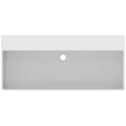 Ideal Standard Extra Waschtisch 100 Cm, Ohne Hahnloch, Mit Überlauf, Geschliffen