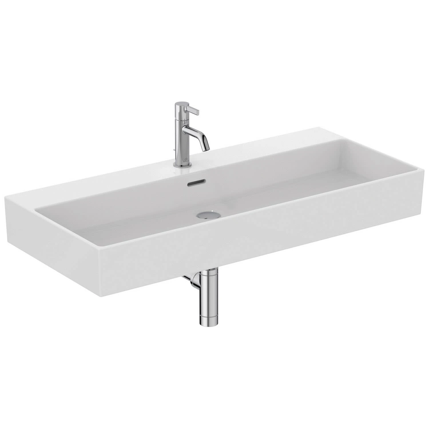 Ideal Standard Extra Waschtisch 100 cm, 1 Hahnloch, mit Überlauf Ideal Standard Extra Waschtisch 100 Cm, 1 Hahnloch, Mit Überlauf -Ideal Standard ideal standard badkeramik extra waschtisch 100 6913632