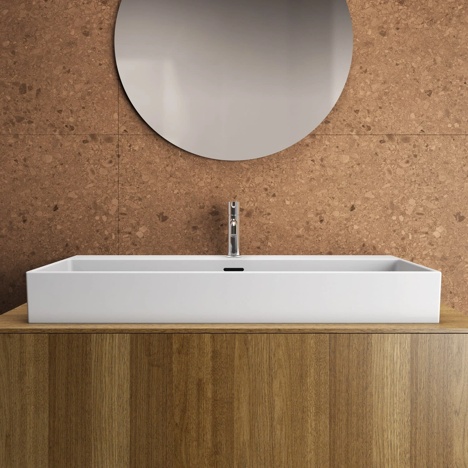 Ideal Standard Extra Waschtisch 100 cm, 1 Hahnloch, mit Überlauf, geschliffen Ideal Standard Extra Waschtisch 100 Cm, 1 Hahnloch, Mit Überlauf, Geschliffen -Ideal Standard ideal standard badkeramik extra waschtisch 100 6913674