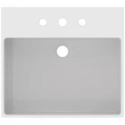 Ideal Standard Extra Waschtisch 50 Cm, 3 Hahnlöcher, Mit Überlauf