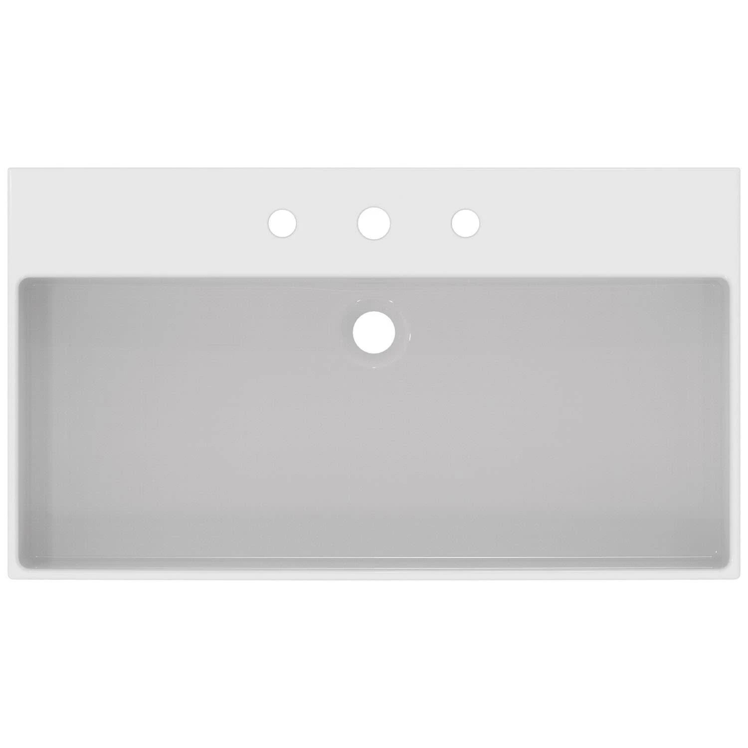 Ideal Standard Extra Waschtisch 80 cm, 3 Hahnlöcher, mit Überlauf Ideal Standard Extra Waschtisch 80 Cm, 3 Hahnlöcher, Mit Überlauf -Ideal Standard ideal standard badkeramik extra waschtisch 80 6913083