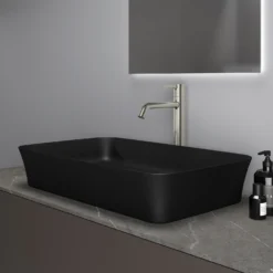 Ideal Standard Ipalyss Aufsatzschale Eckig Ohne Überlauf, Ohne Hahnloch 65 X 40 Cm -Ideal Standard ideal standard badkeramik ipalyss aufsatzschale eckig 7107795