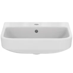 Ideal Standard I.life S Waschtisch 50 Cm, 1 Hahnloch, Mit Überlauf