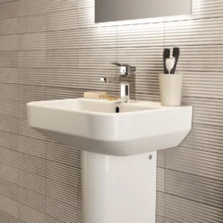 Ideal Standard I.life S Waschtisch 50 Cm, 1 Hahnloch, Mit Überlauf -Ideal Standard ideal standard badkeramik life waschtische 50 11045086