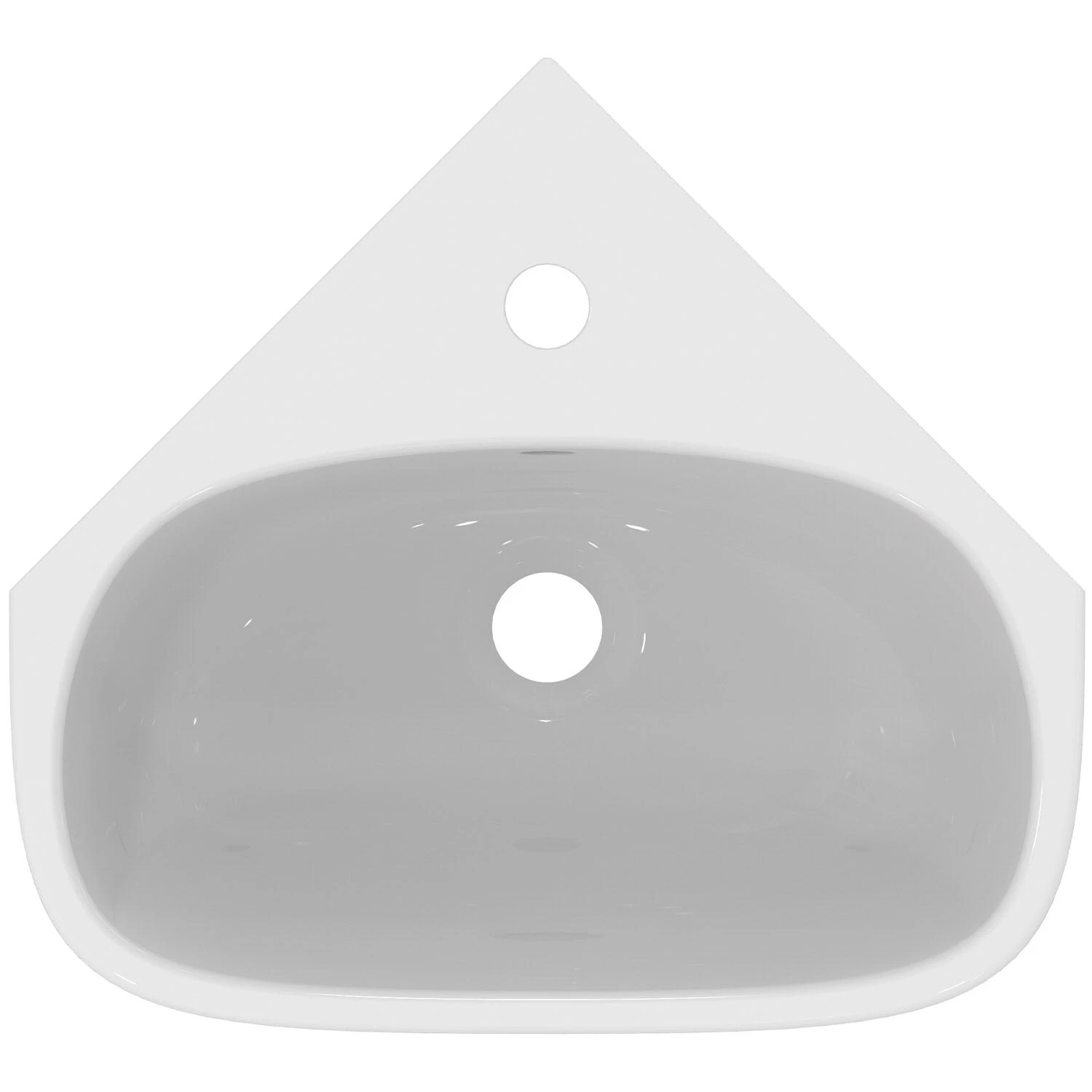 Ideal Standard i.life A Eckwaschtisch, 1 Hahnloch, mit Überlauf Ideal Standard I.life A Eckwaschtisch, 1 Hahnloch, Mit Überlauf -Ideal Standard ideal standard badkeramik life waschtische eckwaschtisch 10781126