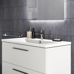 Ideal Standard I.life B Möbelwaschtisch 101 Cm, 1 Hahnloch, Mit Überlauf -Ideal Standard ideal standard badkeramik life waschtische moebelwachtisch 10984621