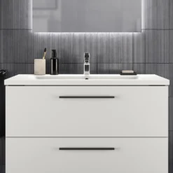 Ideal Standard I.life B Möbelwaschtisch 101 Cm, 1 Hahnloch, Mit Überlauf -Ideal Standard ideal standard badkeramik life waschtische moebelwachtisch 10984777