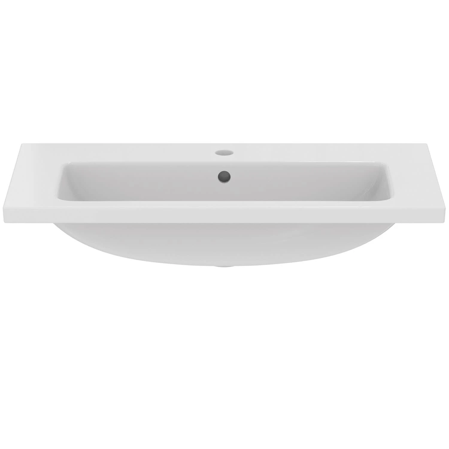 Ideal Standard i.life S Möbelwaschtisch 81 cm, 1 Hahnloch, mit Überlauf Ideal Standard I.life S Möbelwaschtisch 81 Cm, 1 Hahnloch, Mit Überlauf -Ideal Standard ideal standard badkeramik life waschtische moebelwaschtisch 11044612