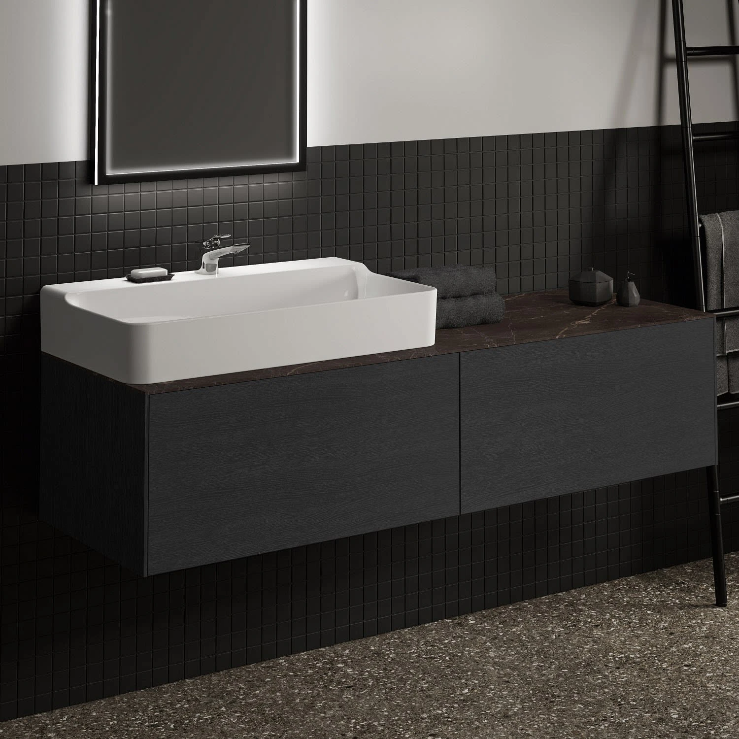 Ideal Standard Conca Keramikkonsole 160 x 50,5 cm Ideal Standard Conca Keramikkonsole 160 X 50,5 Cm -Ideal Standard ideal standard badmoebel conca konsolen keramikkonsole 7006773