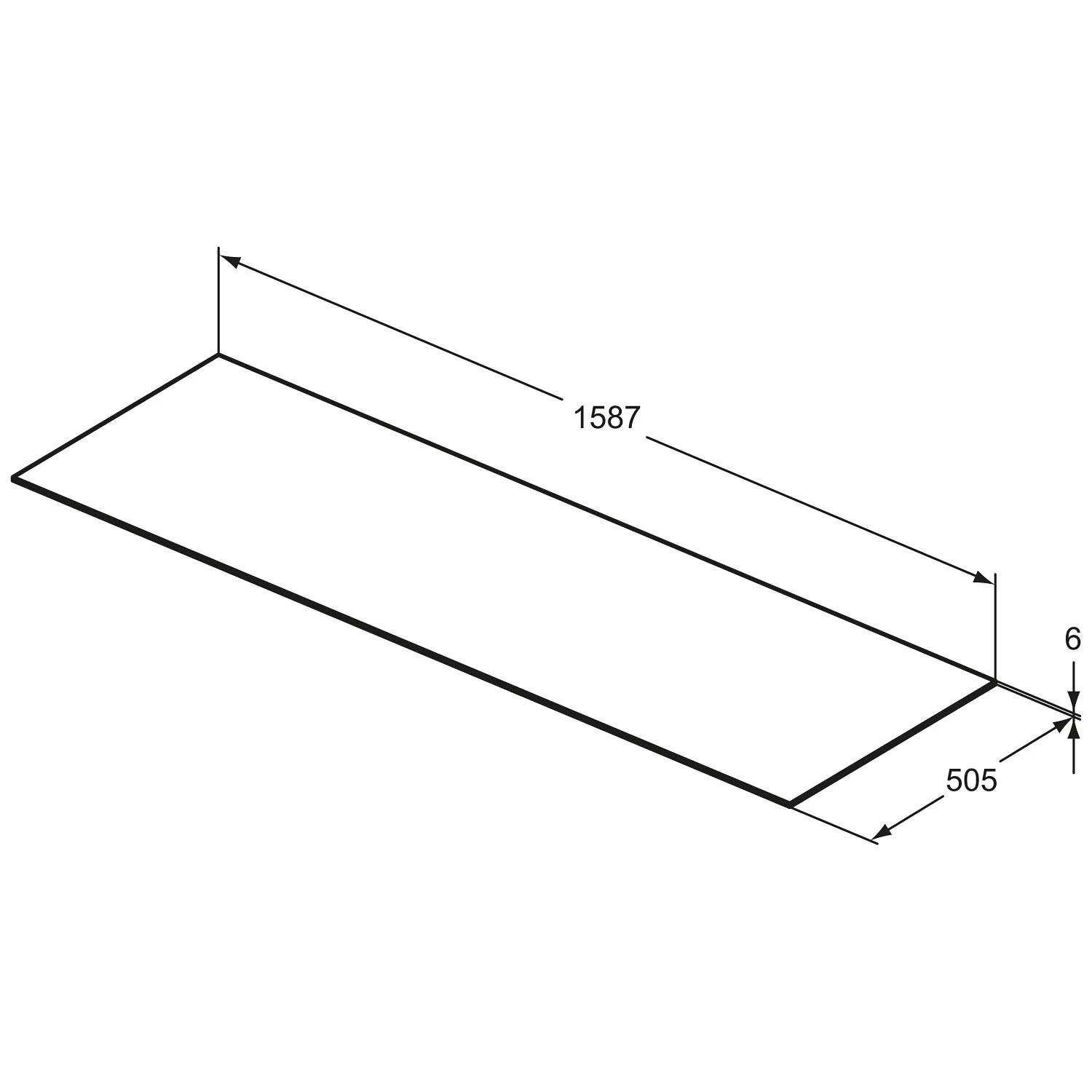 Ideal Standard Conca Keramikkonsole 160 x 50,5 cm Ideal Standard Conca Keramikkonsole 160 X 50,5 Cm -Ideal Standard ideal standard badmoebel conca konsolen keramikkonsole 7007172