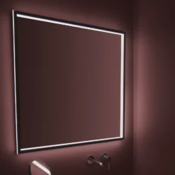 Ideal Standard Conca Spiegel Quadratisch 100 Cm, Mit Beleuchtung -Ideal Standard ideal standard badspiegel conca quadratisch 100 7039437