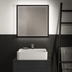 Ideal Standard Conca Spiegel Quadratisch 60 Cm, Mit Beleuchtung -Ideal Standard ideal standard badspiegel conca quadratisch 60 7039344