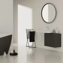 Ideal Standard Conca Spiegel Rund 90 Cm, Mit Ambientelicht Und Metallrahmen -Ideal Standard ideal standard badspiegel conca rund 90 7039443