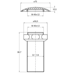 Ideal Standard Celia Schaftventil Mit Haube